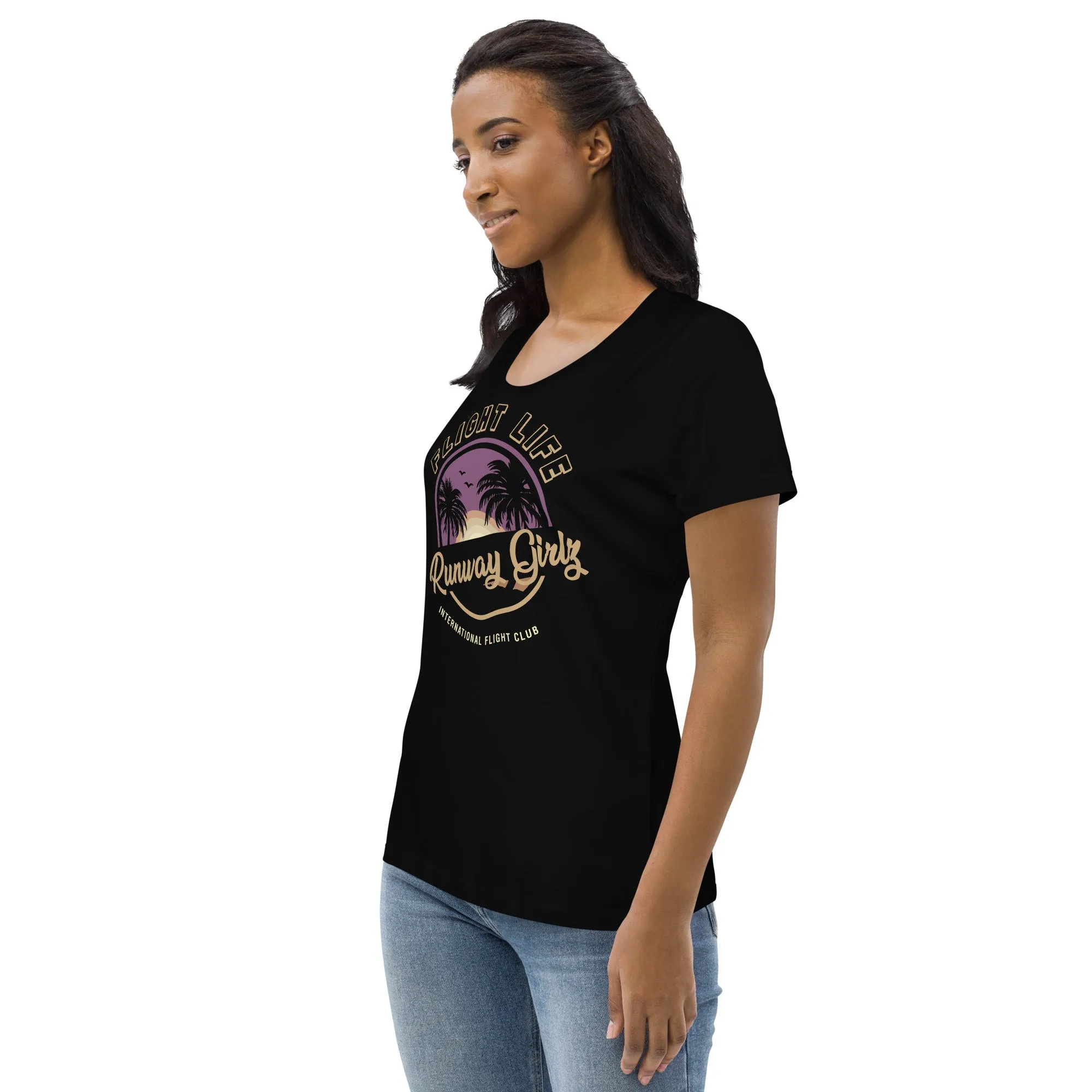 Women's Flight Life Sunset Tee