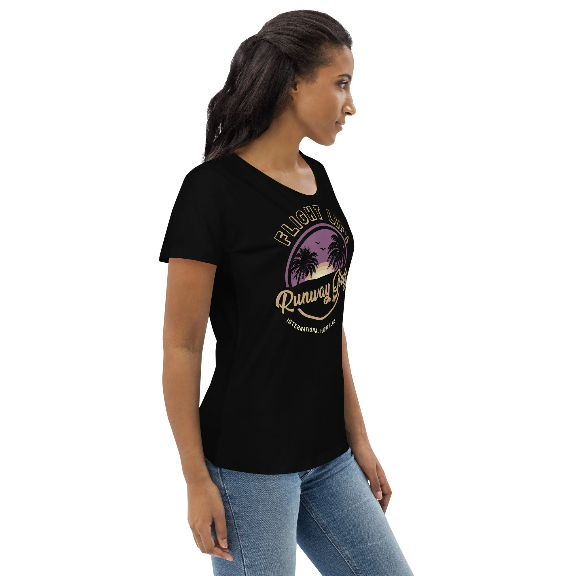 Women's Flight Life Sunset Tee