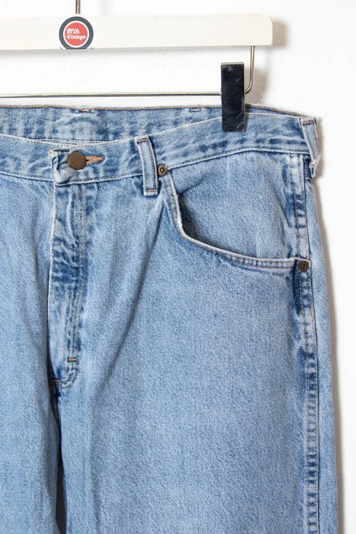 Wrangler Light Wash Baggy Denim Jeans (W32 x L27)