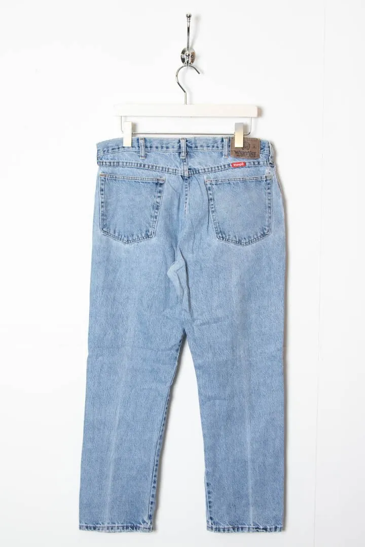 Wrangler Light Wash Baggy Denim Jeans (W32 x L27)
