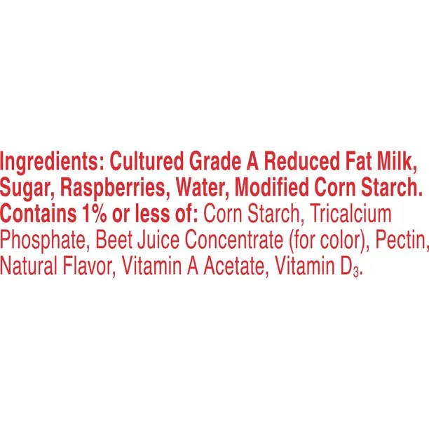 Yoplait Raspberry Yogurt 6oz
