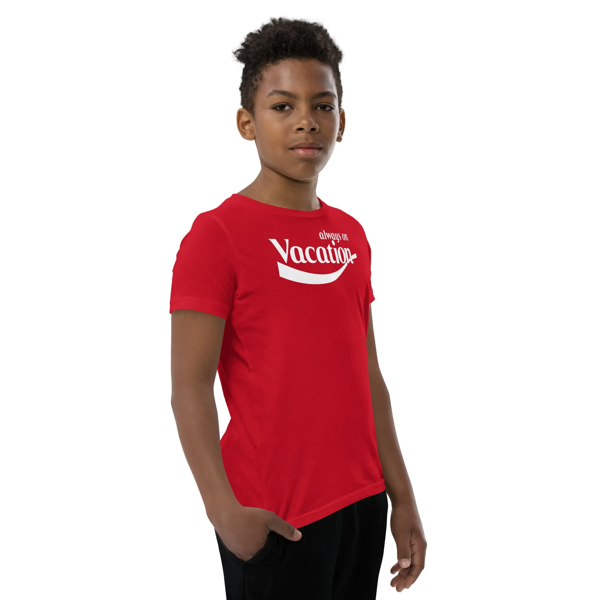 Youth "Always On Vacation" Tee