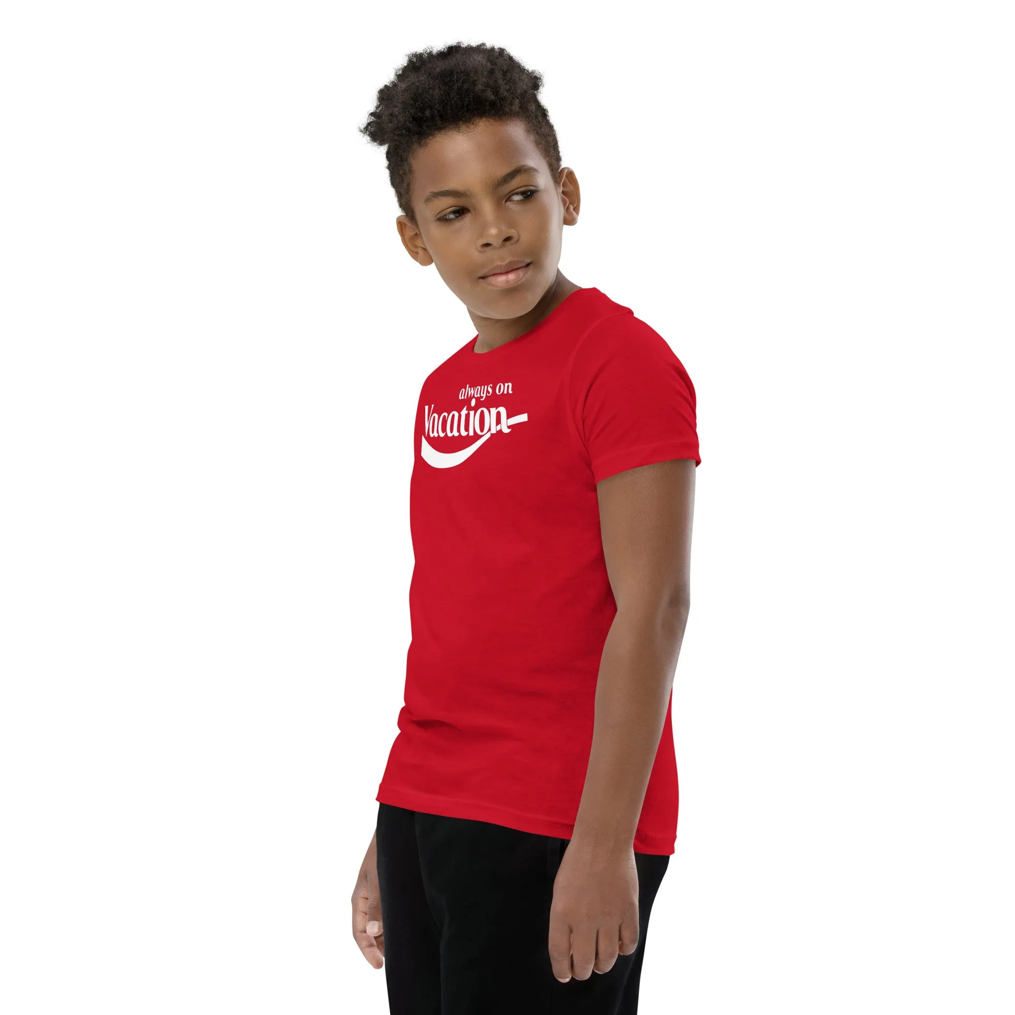 Youth "Always On Vacation" Tee
