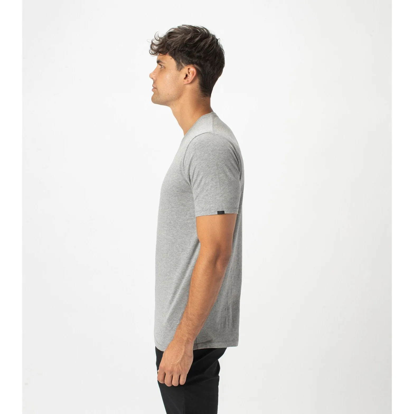 Zanerobe Men Flint Tee Grey Marle 131-STA