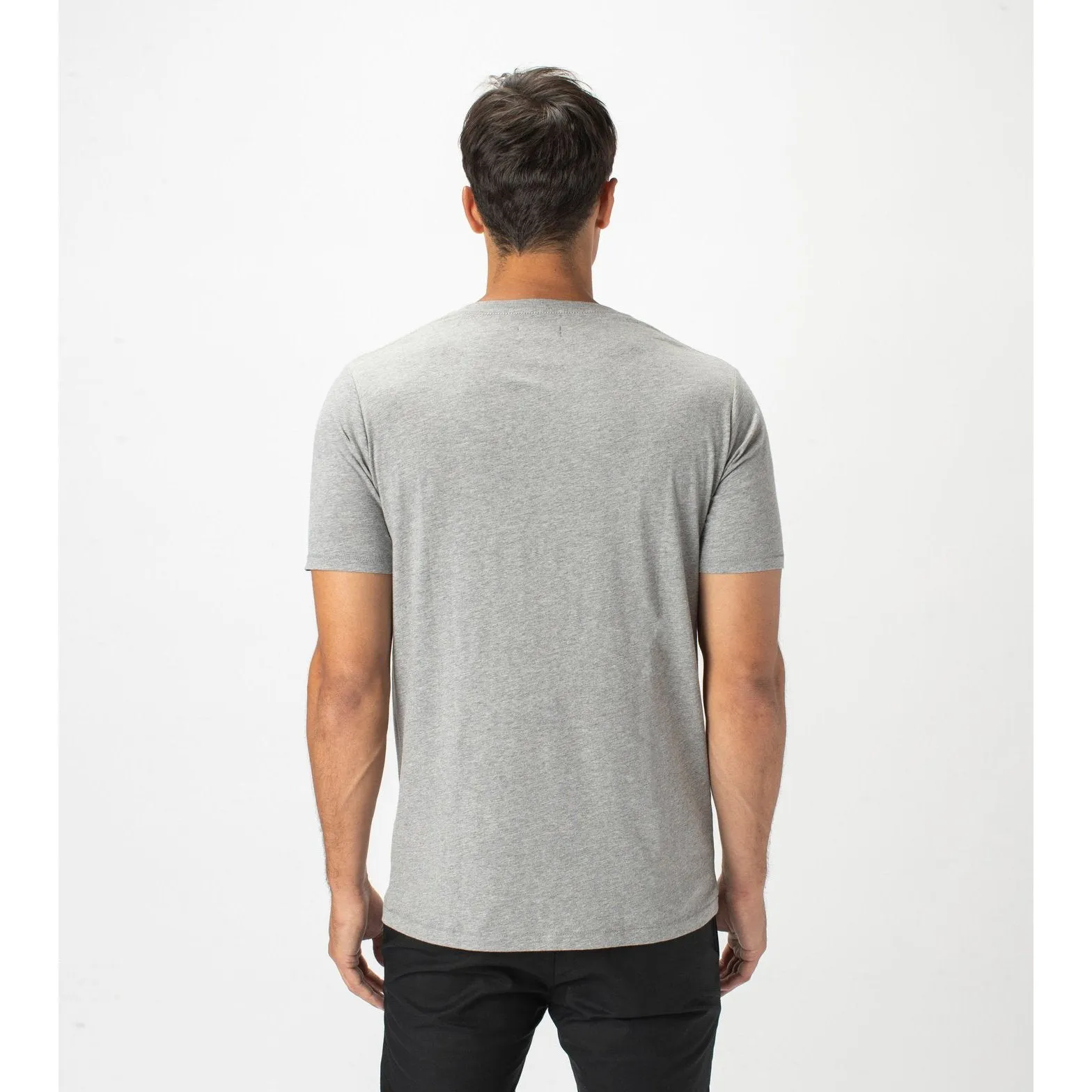 Zanerobe Men Flint Tee Grey Marle 131-STA