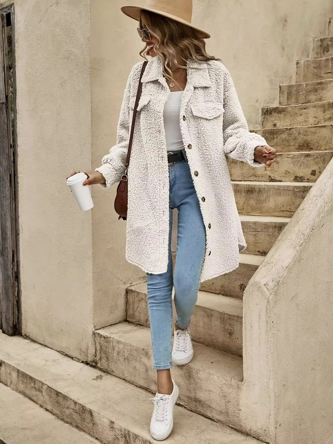 Zara/ Chill Teddy Jacket