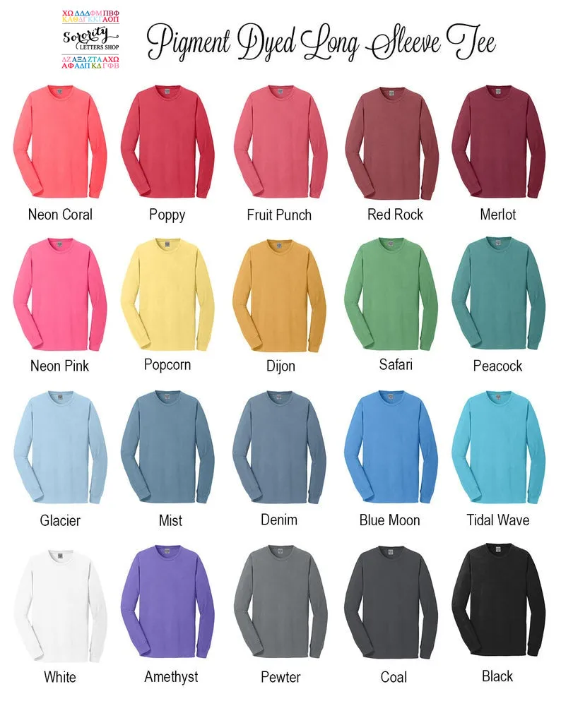 Zeta Tau Alpha Long Sleeve Vintage T-Shirt
